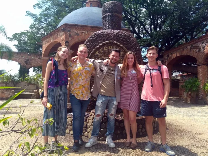 TEFL trainees spending time together during their training in Mexico